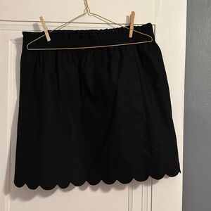 J Crew scalloped skirt